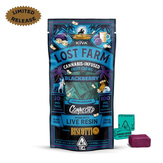 Blackberry x Biscotti [10pk] (100mg) by Lost Farm