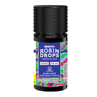 100mg - Slurp Mode - Rosin Drops by Dialed In Gummies