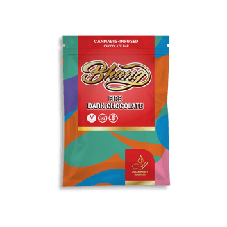 Fire Vegan Dark Chocolate - Indica (100mg) by Bhang
