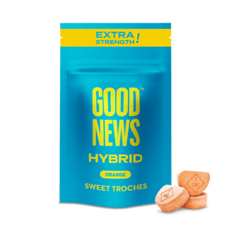 Extra Strength Orange Sweet Troches [20pk] (1000mg) by Good News™
