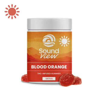 SoundView Blood Orange Sativa Gummies T99.8mg S 00282 by SoundView