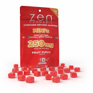 Fruit Punch - Sativa [25pk] (250mg) by Zen Cannabis