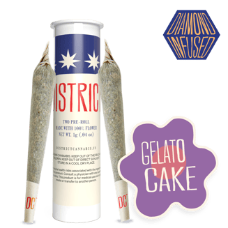 District Cannabis — Gelato Cake