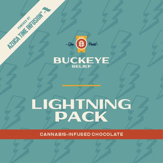 Dark Chocolate Lightning Pack [4pk] (110mg) by Buckeye