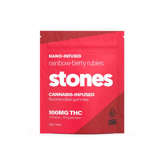 Rainbow Berry [10pk] (100mg) by Stones