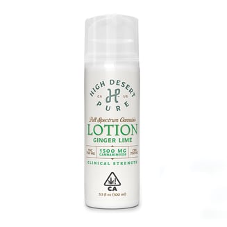 1:1 Ginger Lime [3.5 fl oz] (750mg THC/750mg CBD) by High Desert Pure