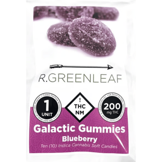 Galactic - Blueberry [10pk] (200mg) by R. Greenleaf