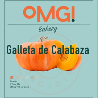 Galleta de Calabaza (30mg) by OMG! - PR