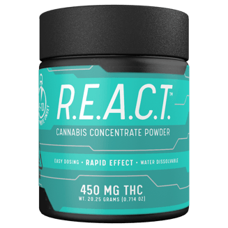 Cannabis Concentrate Powder (450mg) by R.E.A.C.T.