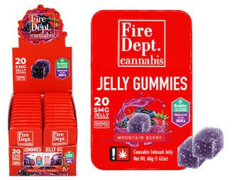 Berry - Indica (100mg) by Fire Dept.