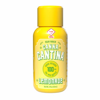 Canna Cantina | Lemonade | Shot | [2oz] (100mg) Hybrid