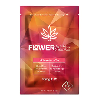 Hibiscus Haze Tea (10mg) by Flowerade