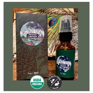 1:1 Personal Lubricant (500mg CBD/500mg THC) by Sweetgrass Botanicals