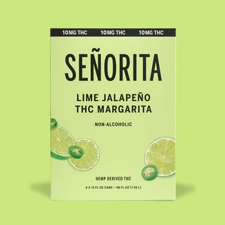Lime Jalapeno Margarita [4pk] (40mg) by Señorita