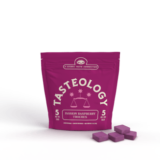 Passion Raspberry 5mg THC | 5mg CBD | 10pk (50mg) by Tasteology