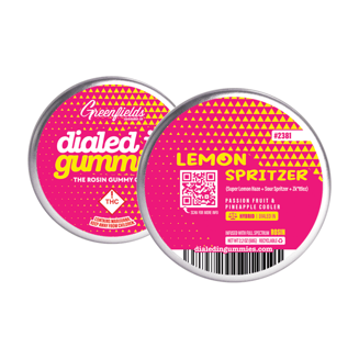 100mg - Lemon Spritzer - Rosin Gummies (10pk) by Dialed In Gummies