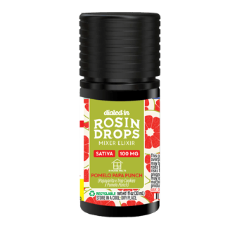 100mg - Pomelo Papa Punch - Rosin Drops by Dialed In Gummies