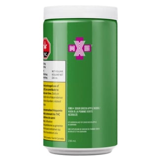 XMG+ Sour Green Apple Kush [236ml] (10mg CBG/10mg THC) by XMG