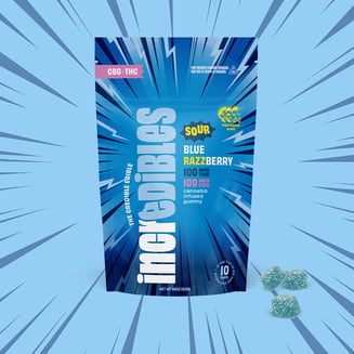 incredibles — Sour Blue Razzberry +