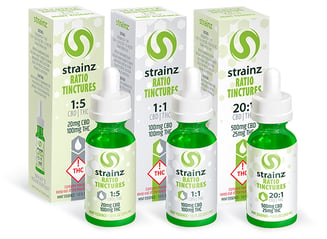 1:1 Balance - Mint [30ml] (100mg CBD/100mg THC) by Strainz