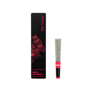 Alpine Strawberry | Pre-Roll | 1.0g | Single by Fernway