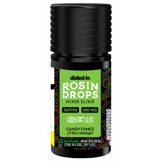 100mg - Candy Fumez - Rosin Drop by Dialed In Gummies
