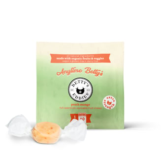 Anytime Betty's - Peach Mango [1pk] (40mg THC) by Betty's Eddies