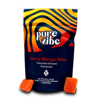 Cherry Mango Bliss [10pk] (100mg) by Pure Vibe