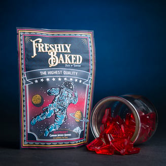 Raspberry [20pk] (100mg) by Freshly Baked Company