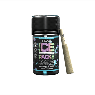 Watermelon Burst - Infused Ice Packs (Rosin, Hash, and Diamonds) [3x 0.5g] by ROVE