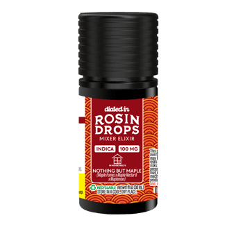 100mg - Nothing but Maple - Rosin Drops by Dialed In Gummies