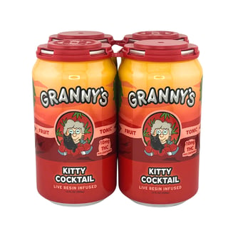 Kitty Cocktail Fruit Tonic [4pk] (40mg) by Granny's
