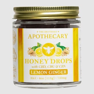 Lemon Honey Ginger Drops by The Brothers Apothecary