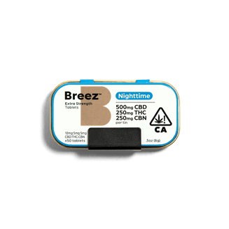 Breez — Extra Strength Nighttime Tablets