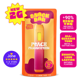 Peach Passionfruit [2 Gram] by SNACKBAR