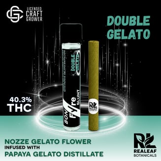 Bon Fyre Infused Double Gelato Blunt 2.5g by Fyre