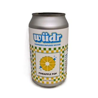 Go Go Pineapple Pop (10mg THC /5mg THCv) by Wüdr