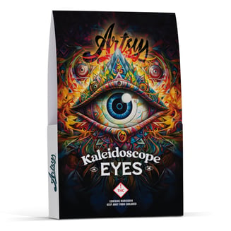 Kaleidoscope Eyes by Artsy Cannabis Co.
