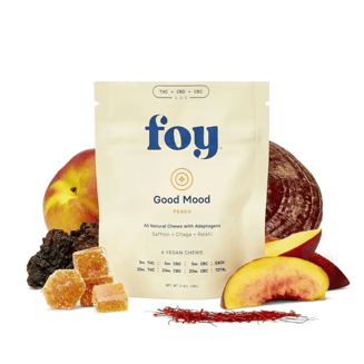 :1:1 Peach - Good Mood [20pk] (100mg CBD/100mg THC/100mg CBC)