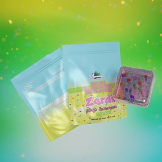 Pink Lemonade Hash Rosin Zerds [1pk] (200mg) by Amnesia
