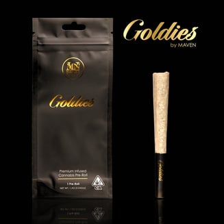 98K Goldies Infused Pre-Roll Single [1.2g] by Maven