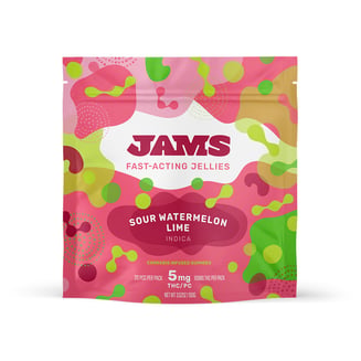 JAMS Fast Acting Jellies Sour Watermelon Lime (I) 00035 by JAMS