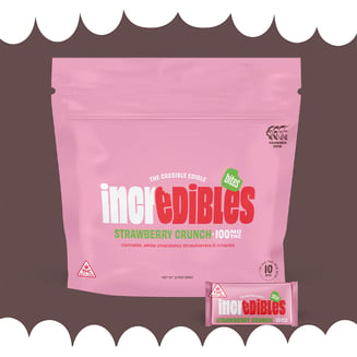 Strawberry Crunch Bites [10pk] (100mg) by incredibles