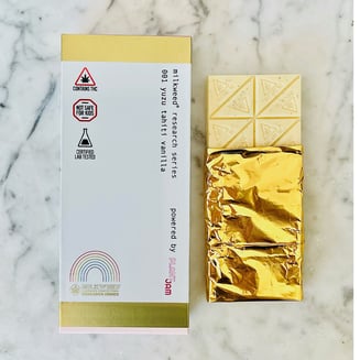 Yuzu Tahiti Vanilla [20pk] (100mg) by Milkweed Cannabis Confections