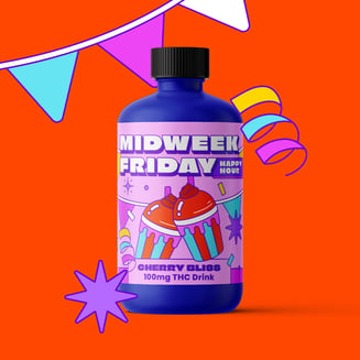 Cherry Bliss [4oz] (100mg) by Midweek Friday