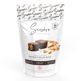 Coconut Pecan Bites (100mg) by Sinsère