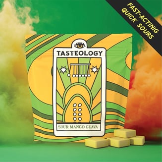 Sour Mango Guava [10pk] (100mg) by Tasteology