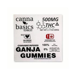 Ganja Gummies (500mg) by Canna Basics