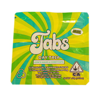 Lemon Ginger Day Trip [10pk] (100mg) by Tabs
