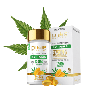 Daytime [30pk] (1500mg CBD/750mg THC/1500mg THCV) by Dime Industries